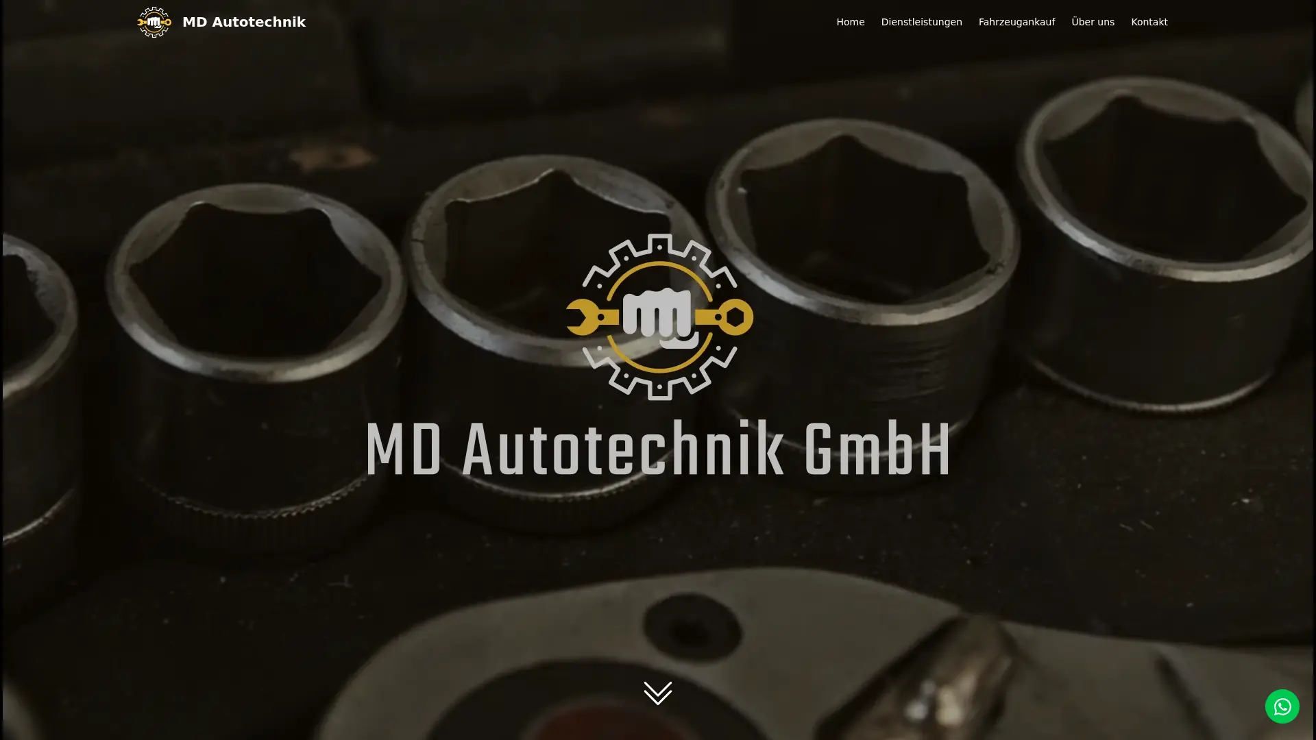 MD Autotechnik GmbH Webseite